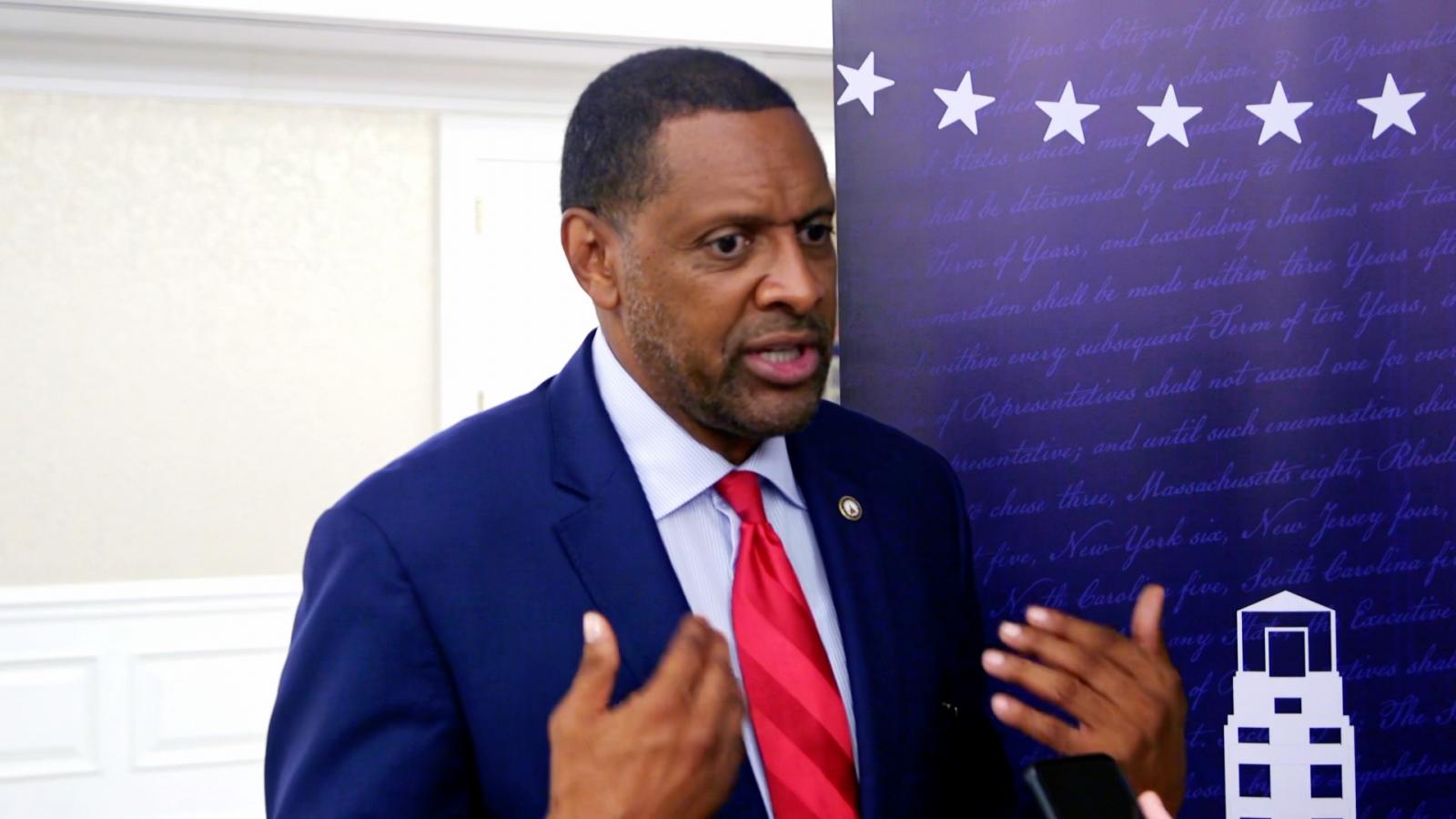 Democratic legislator Vernon Jones who endorsed Trump joins